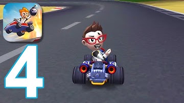Boom Karts: Multiplayer Kart Racing - Gameplay Walkthrough part 4 (iOS,Android)