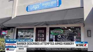 Ridgeland barber describes moments after shooting, killing robber carrying machete