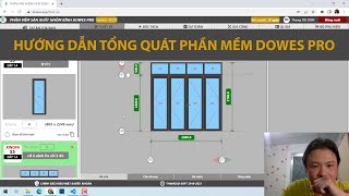 HƯỚNG DẪN A-Z CÁCH ÁP DỤNG PHẦN MỀM NHÔM KÍNH DOWES 2023 screenshot 3