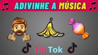 ADIVINHE A MUSICA DO TIK TOK COM EMOJIS  Desafio Musical #8