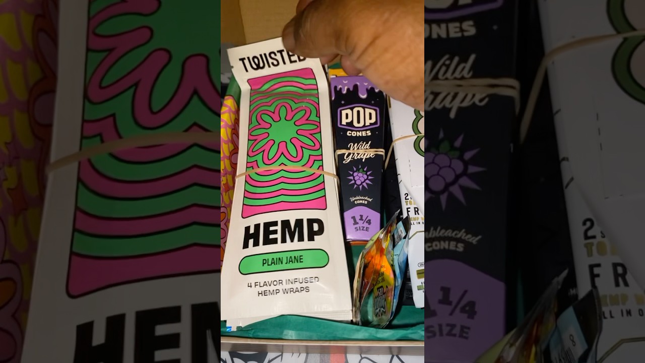 Care package from Twisted Hemp  reviews coming this week be on the lookout  