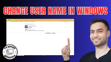 How to Change User Name in Windows 10