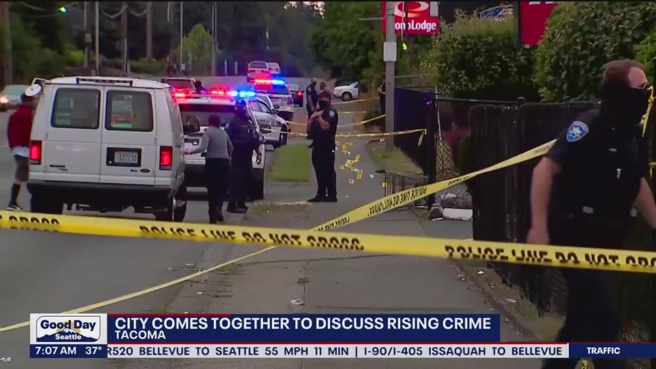 City comes together to discuss rising crime | FOX 13 Seattle - YouTube