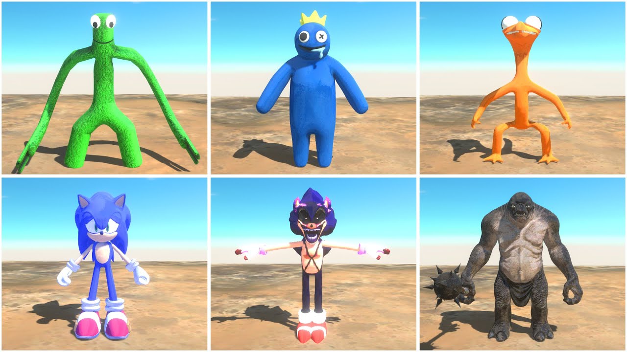 X3 Rainbow Friends Vs Sonic And Troll Animal Revolt Battle Simulator x3-rainbow-friends-vs-sonic-and-troll-animal-revolt-battle-simulator