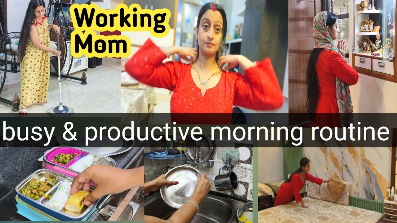 Time और energy को करो mindfully मैनेज। Working Mom productive morning Routine 