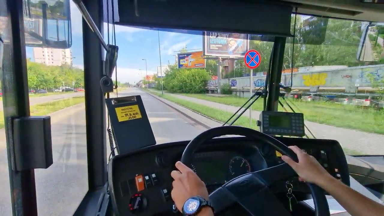 Cabview #71 Linia 166 - Solaris Urbino 12 III #1400