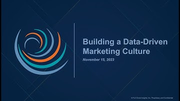 Geeks Make More Money Building a Data Driven Marketing Culture