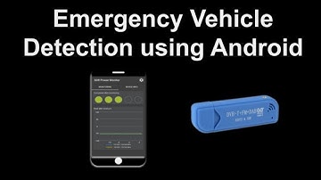 TETRA Emergency vehicle detection using Android SDR Power Monitor and RTL-SDR Dongle