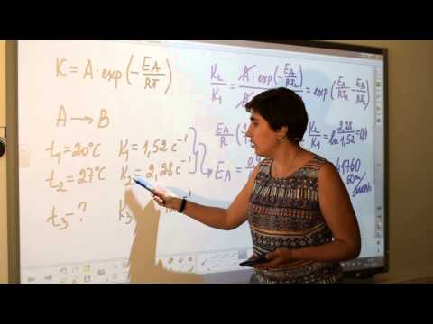 Видео: Как использовать уравнение Аррениуса?
