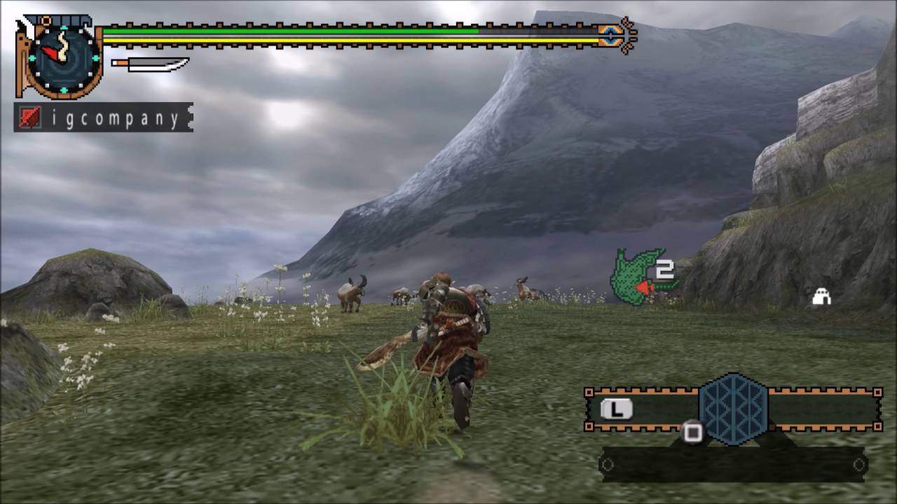 Monster Hunter Freedom Unite PSP Gameplay HD - YouTube