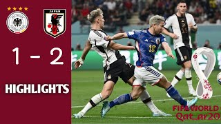 Germany vs Japan 1-2 FIFA World Cup Qatar 2022\/extended highlights