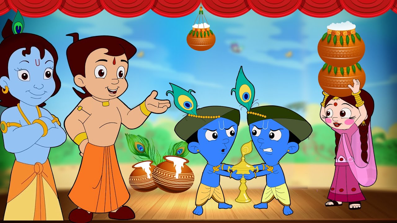 Chhota Bheem - Kaun Banega Krishna | Krishna Janmashtami Special | Cartoons  for Kids in हिंदी - YouTube