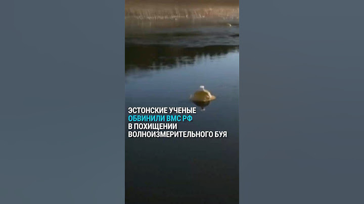 Военно-морской флот России похитил волноизмерительный буй Института морских систем Эстонии