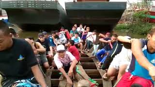 Latihan lomba dayung kab.batang