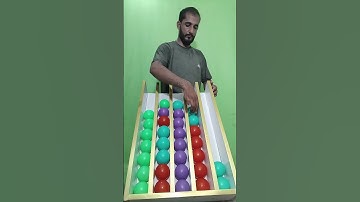 colour balls sorting challenge game #asmr #ytshorts #satisfying #games #fun #gaming #challange