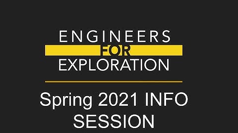 Spring 2021 Info Session