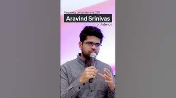Perplexity cofounder and CEO Aravind Srinivas on LLM response latency.
