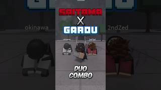 Saitama X Garou Combo|| #strongestbattlegrounds #roblox #pvp screenshot 5