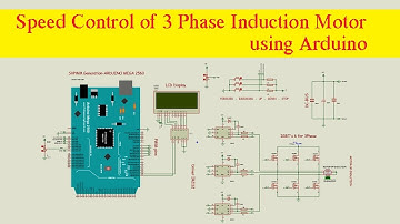 Speed Control of 3 Phase Induction Motor using Arduino | SVPWM Technique