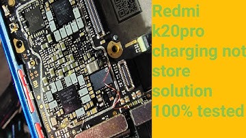 redmi k20 pro charging drop not store  solution 100% tested