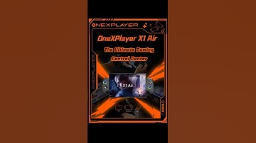 Hardware Meets Software: OneXPlayer X1 Air+OneXConsole-The Ultimate Gaming Control Center#onexplayer