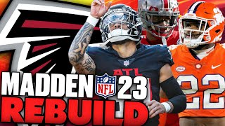 I Drafted A Superstar X Factor Quarterback! Jessie Bates Atlanta Falcons Rebuild! Madden 23