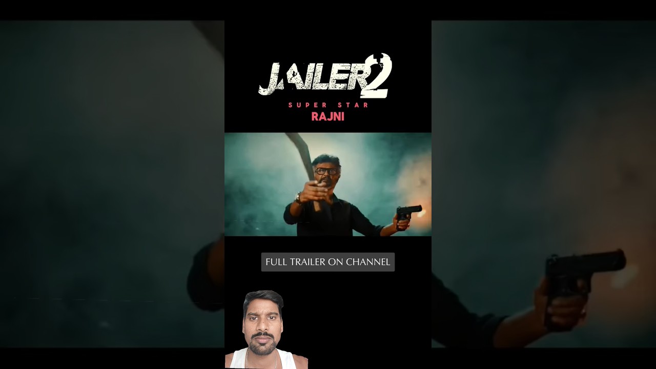 JAILER 2 – Official Trailer | Rajinikanth | Hrithik Roshan poster