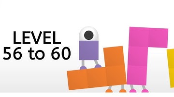 Odd Bot Out Level 56, 57, 58, 59, 60 Walkthrough/Playthrough Video.