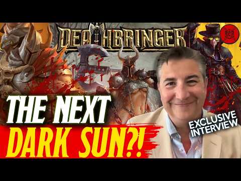 2026's MOST ANTICIPATED TTRPG Has Huge Dark Sun Vibes! - Deathbringer Interview!