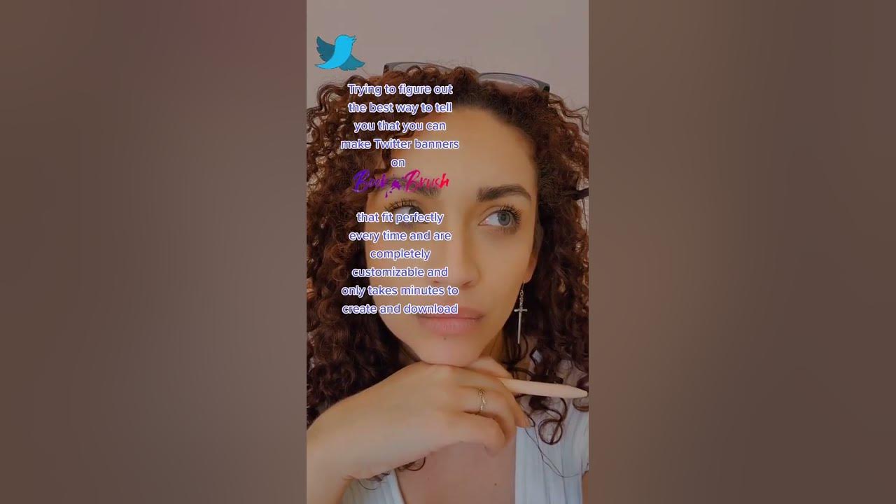 Use Book Brush to create your Twitter Banner • Fits perfectly