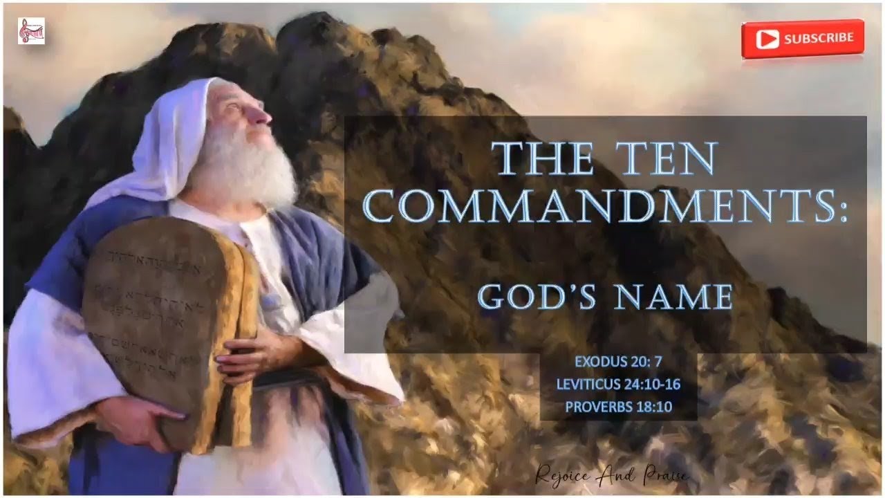 Daily Devotion @rejoiceandpraise || The Ten Commandments || 3. God's ...