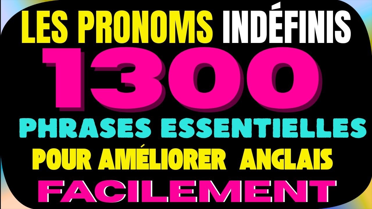 🎧 AMÉLIORE TON ANGLAIS EN ÉCOUTANT | PHRASES COURTES ET FACILES POUR LA CONVERSATION