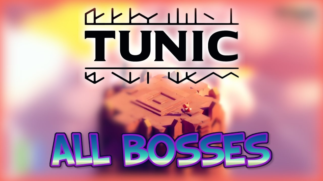 [TUNIC] - All Bosses + Ending! - YouTube
