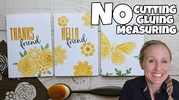 Layering Mask Tips with Butterflies & Blooms | Card Making Tutorial