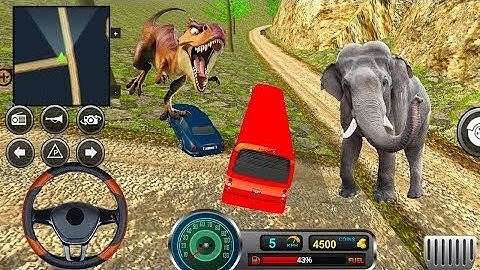 Uphill Offroad Bus Driving Simulator - Bus Games - Android Gameplay #8