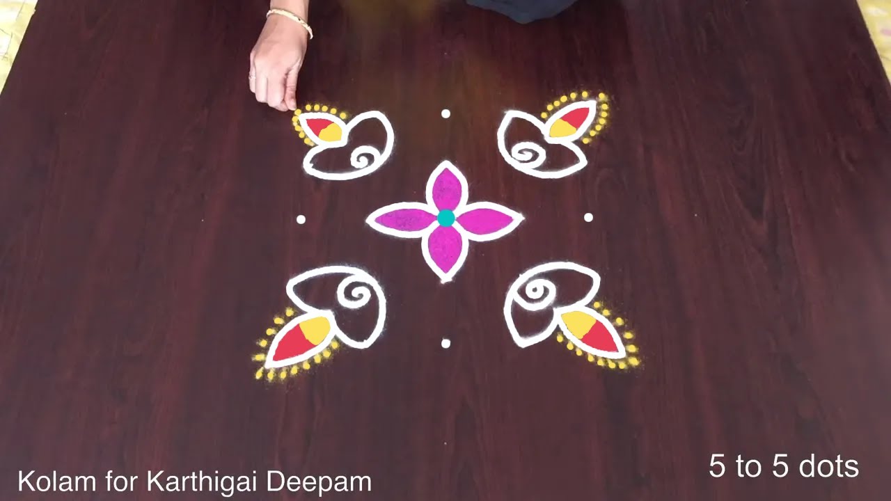 Tulsi Vivah Kolam 2024 Rangoli