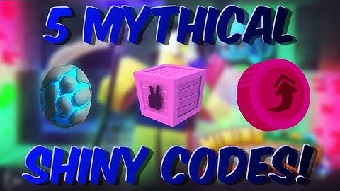 *NEW* 5 MYTHICAL SHINY CODES! *WORKING* (Roblox Mining Simulator)