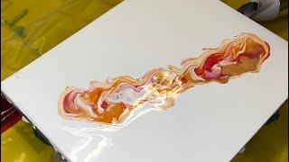 Spring time! Acrylic Paint Pouring