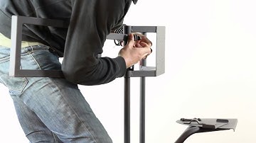 Obutto oZone Triple Monitor Mount - Assembly