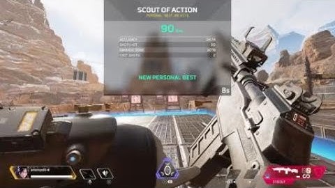 Scout of action - 90 ON CONTROLLER!/CONSOLE (apex legends)