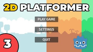 The Ultimate 2D Platformer Tutorial in Godot #3 - Main Menu and Level Manager