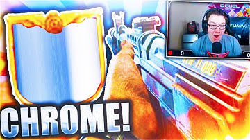 UNLOCKING *NEW* "CHROME" CAMO REACTION COD WW2! (Call of Duty WW2 UNLOCKING CHROME CAMO REACTION)
