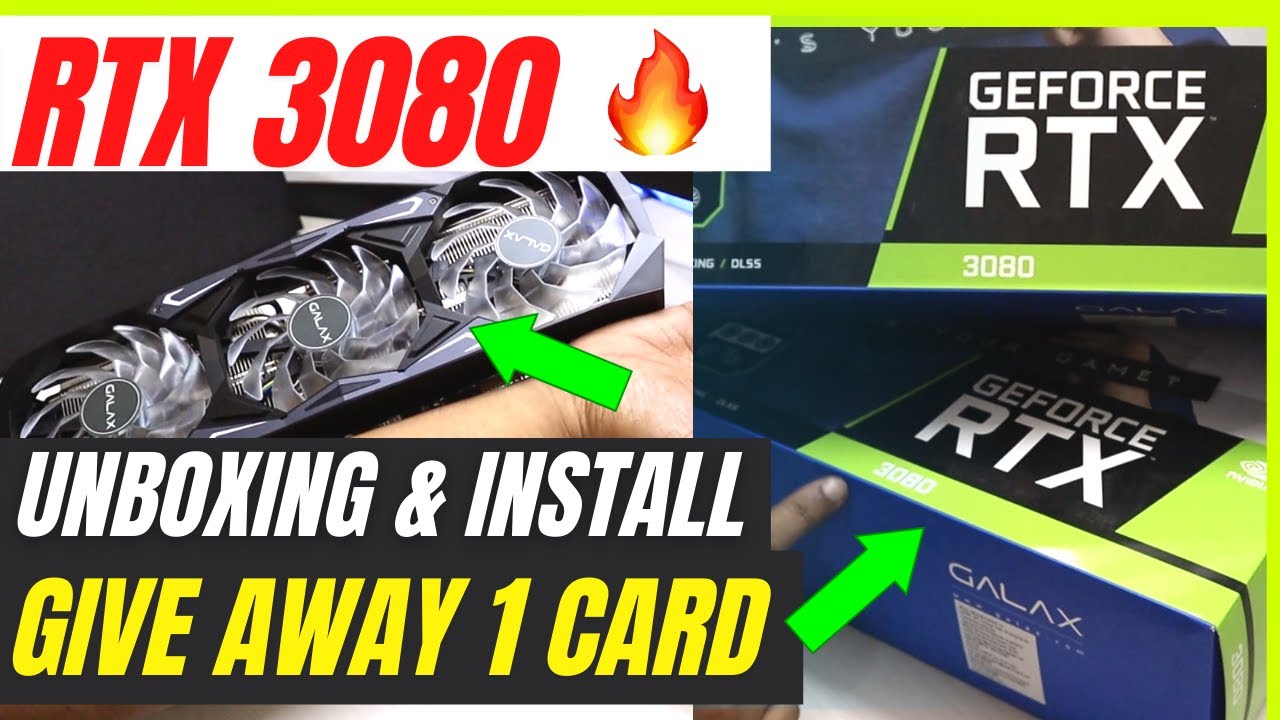 RTX 3080 UNBOXING & INSTALLING | OP GAMING GPU ππ₯ - YouTube