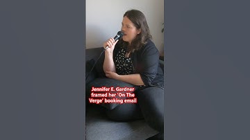 Actor Jennifer E. Gardner framed her first theatrical booking email ...