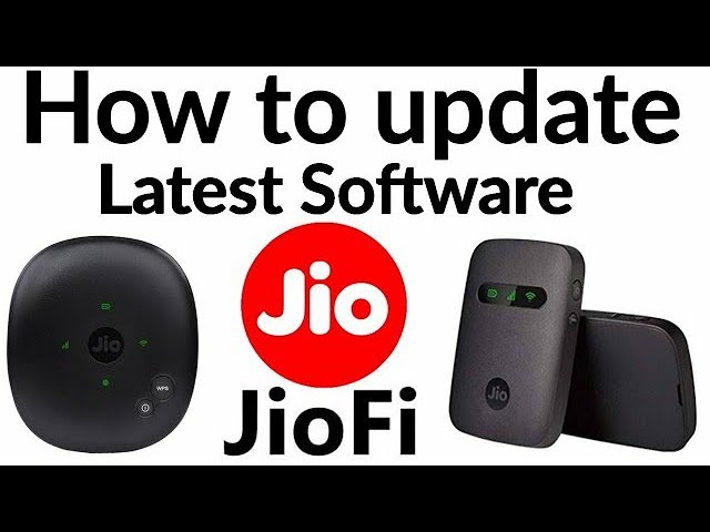 How To Update Jiofi Firmware Jiofi Update Kaise Kare Jmr1140 Hardware Firmware Youtube
