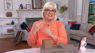 Accents by Affinity Diamond X Ring, 0.08cttw, Sterling Silver on QVC