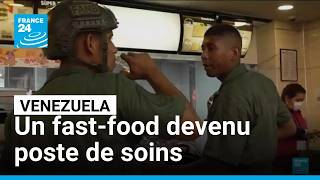 Séismes au Venezuela : un fast-food transformé en centre de soins • FRANCE 24