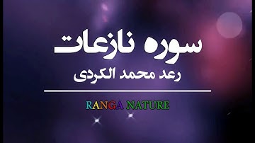 سوره نازعات _ رعد محمد الکردی