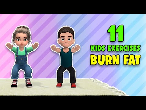 11 Kids Exercises To Burn Fat At Home