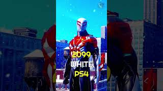All 2099 Suits In Marvels Spider-Man Pcps5Ps4